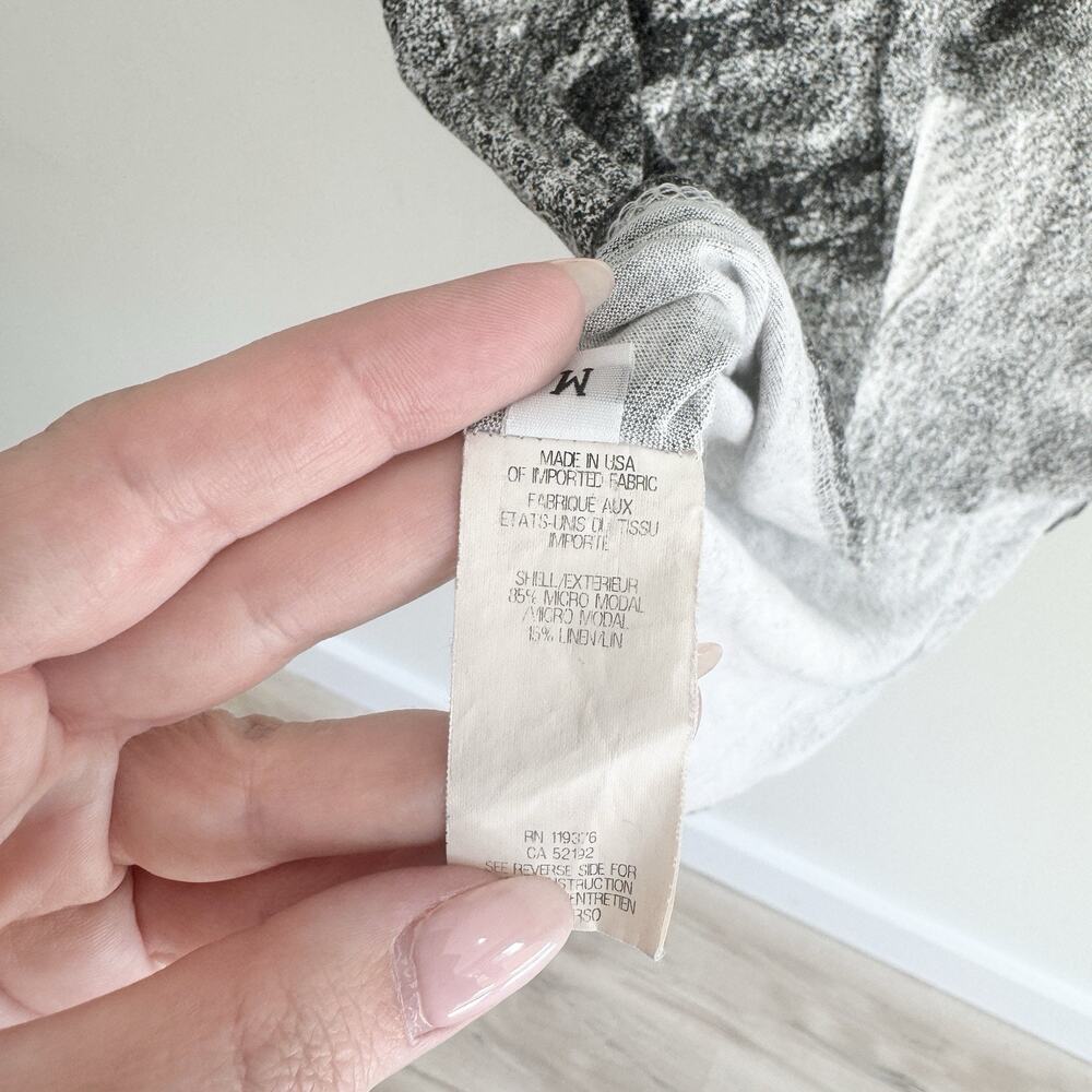 Helmut Smudge Print Grey Modal Tank Top Medium SS503 - Picture 3 of 5